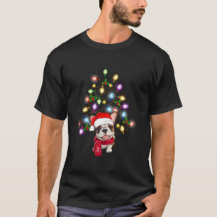Camiseta Cachorro-Cachorro-Cachorro Papai noel Decência da 