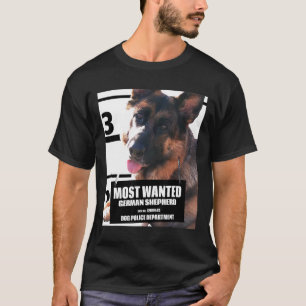 Camiseta Cachorro Cachorro D, German shepherd Mais Desejado
