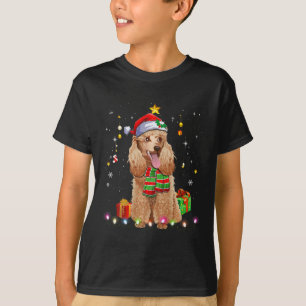 Camiseta Cachorro Cachorro Engraçado Árvore de Natal Cachor