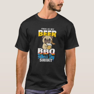 Camiseta Cachorro Cachorro Engraçado Churrasco Grelando Ce