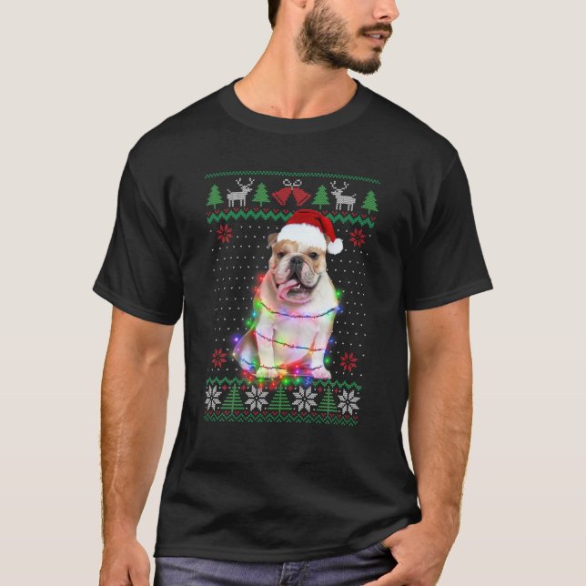 Camiseta Cachorro Cachorro Feio Suor Natal Cachorro Cachorr (Frente)
