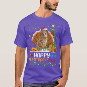 Camiseta Cachorro Cachorro Feliz Brittany Spaniel Cachorro 