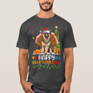 Camiseta Cachorro Cachorro Feliz, Engraçado, German shepher