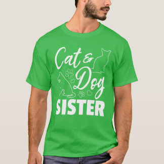 Camiseta Cachorro Cachorro Irmã Cachorro Irmã Cachorro Cach