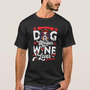 Camiseta Cachorro Cachorro Mãe Bernese Dia de as mães de Ca