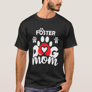 Camiseta Cachorro Cachorro Mãe Coração Cachorro Coração