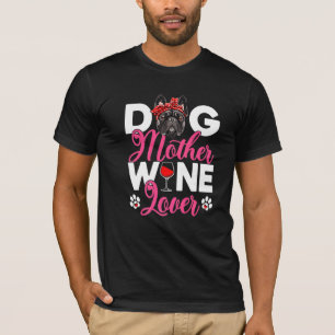 Camiseta Cachorro Cachorro Mãe Francês Cachorro-Cachorro Di