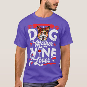 Camiseta Cachorro Cachorro Mãe Lover Corgi Dia de as mães
