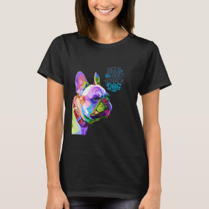 Camiseta Cachorro Cachorro Mãe Pai Pop Arte Bonita
