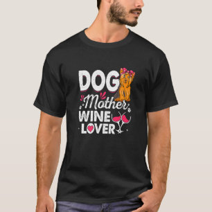 Camiseta Cachorro Cachorro Mãe Vinho Yorkshire Terrier Cach