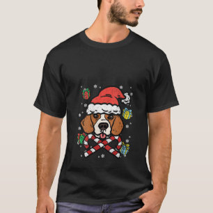Camiseta Cachorro Cachorro Noel Chapado de Natal Docinho Ca