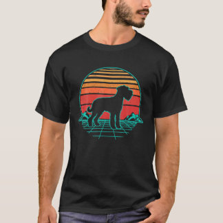 Camiseta Cachorro Cachorro Puppy Retro Vintage Sunset