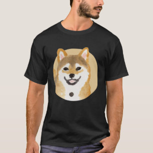 Camiseta Cachorro Cachorro Xiba Inu Cachorro Japonês Mínimo