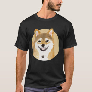 Camiseta Cachorro Cachorro Xiba Inu Cachorro Japonês Mínimo