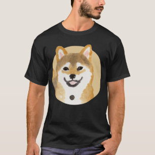 Camiseta Cachorro Cachorro Xiba Inu Cachorro Japonês Mínimo