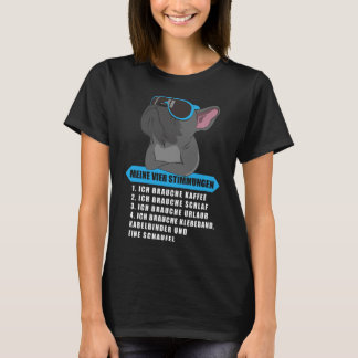 Camiseta Cachorro Café Cachorro Meus Quatro Humores Dormind