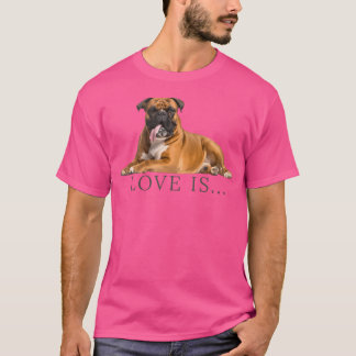 Camiseta Cachorro-Camiseta de cão Mãe Pai Amor É Papoila-Pe