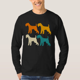 Camiseta Cachorro Cão Mãe Pai Retro Suave Revestido Roda Te