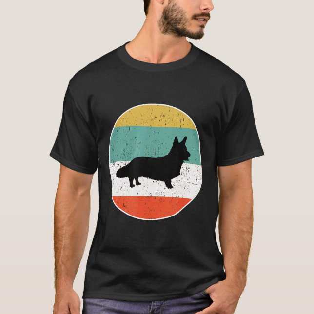Camiseta Cachorro Cardigan Welsh Corgi   (Frente)