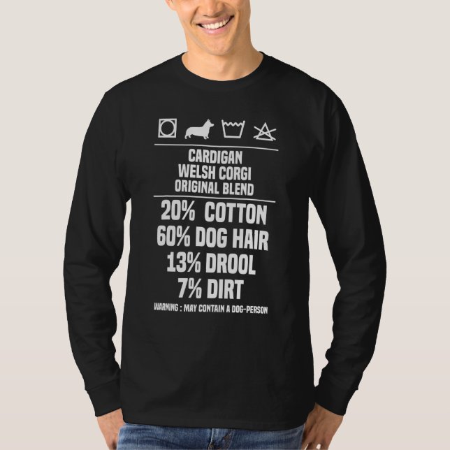Camiseta Cachorro Cardigan Welsh Corgi Blend Original (Frente)