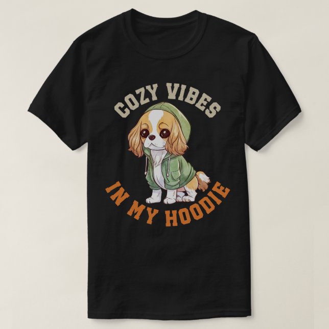 Camiseta Cachorro Cavalier (Frente do Design)
