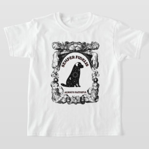 Camiseta Cachorro Celestial Vintage Semper Fidelis