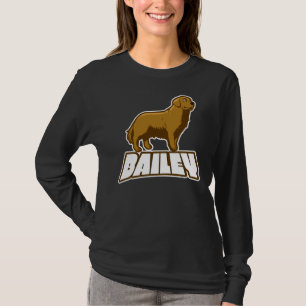 Camiseta Cachorro Chamado Bailey Brown Labrador Pup