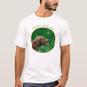 Camiseta Cachorro Chesapeake Bay Retriever Paz