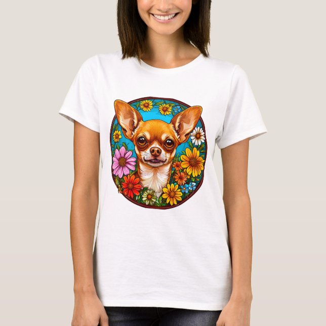 Camiseta Cachorro Chihuahua (Frente)