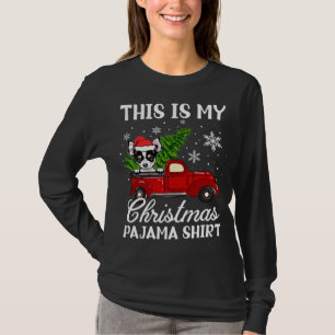 Camiseta Cachorro Chihuahua Andando Caminhão Vermelho Com Á