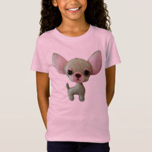 Camiseta Cachorro Chihuahua de feltro