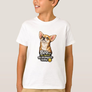 Camiseta Cachorro Chihuahua Engraçado Irmão Nós Combinamos 