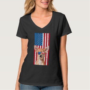 Camiseta Cachorro Chihuahua Para Homens Meninos Marrom Chiw