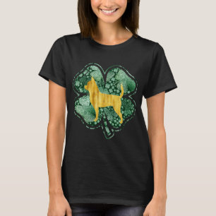 Camiseta Cachorro Chihuahua Trevo de Trevo de São Patrício