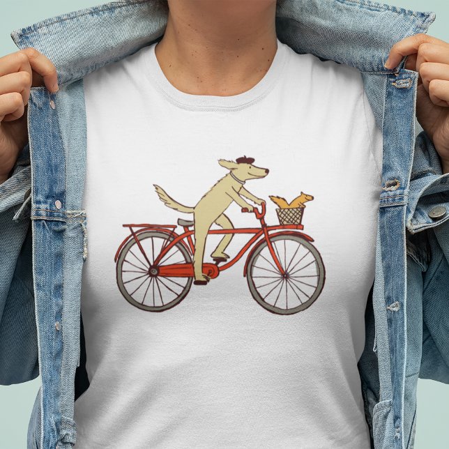Camiseta Cachorro-ciclagem e zombaria (Criador carregado)