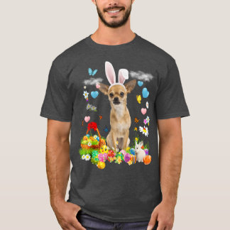 Camiseta Cachorro Coelhado de felz pascoa Cachorro Chihuahu