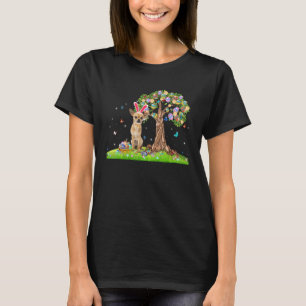 Camiseta Cachorro Coelho Bonito Chihuahua Com Ervilha De Ov