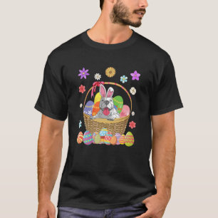 Camiseta Cachorro Coelho Pit Touro Dia do Felz pascoa Cacho