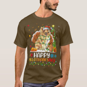 Camiseta Cachorro Collie Duro Engraçado Collie HelloTha