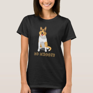 Camiseta Cachorro Collie Suave E Suave