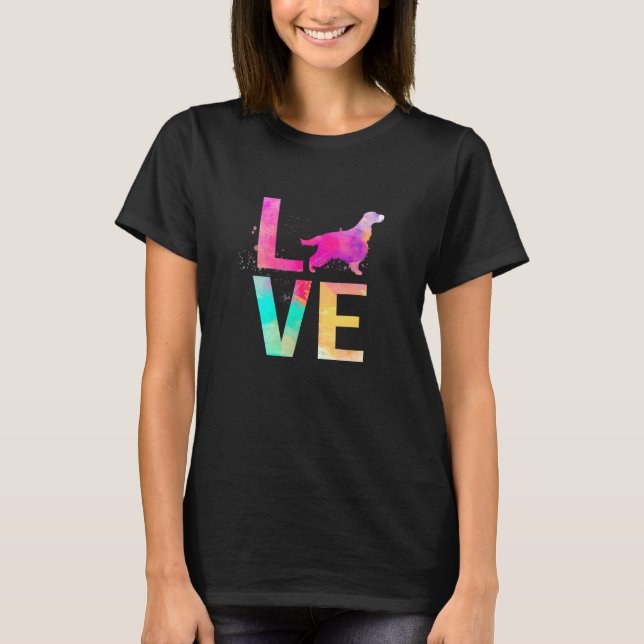 Camiseta Cachorro Colorido Mãe Panela Inglesa (Frente)