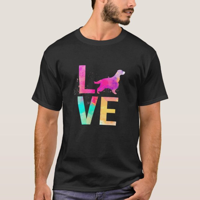 Camiseta Cachorro Colorido Mãe Panela Inglesa (Frente)