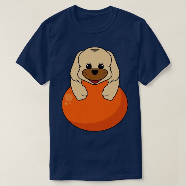 Camiseta Cachorro com Balão (Frente do Design)