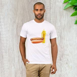 Camiseta Cachorro Com Garrafa De Mostarda