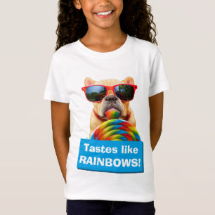 Camiseta Cachorro Com Lollipop Grande
