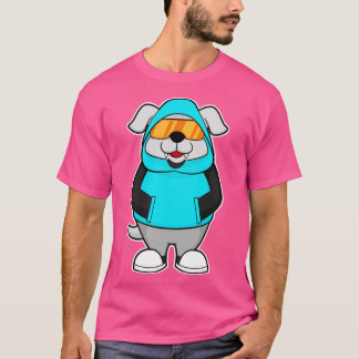 Camiseta Cachorro com óculos de sol 2