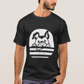 Camiseta Cachorro Com Osso Para Crianças E Cães Crescidos
