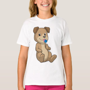 Camiseta Cachorro com Sweet Lollipop