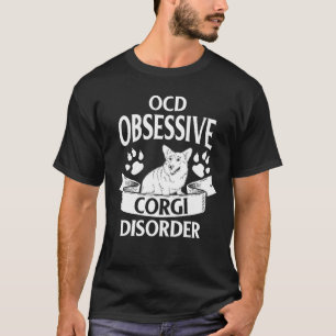Camiseta Cachorro com Transtorno Obsessivo de Corgi
