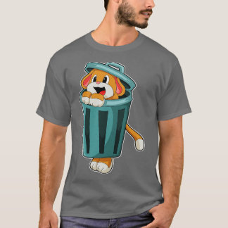 Camiseta Cachorro com Trashcan